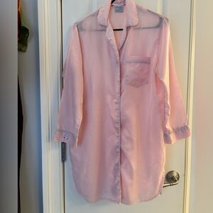Vintage Jayre Calif. Soft Pink Long Sleeve sleep shirt